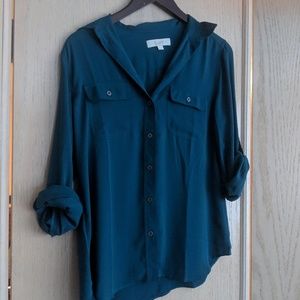 Teal Blouse